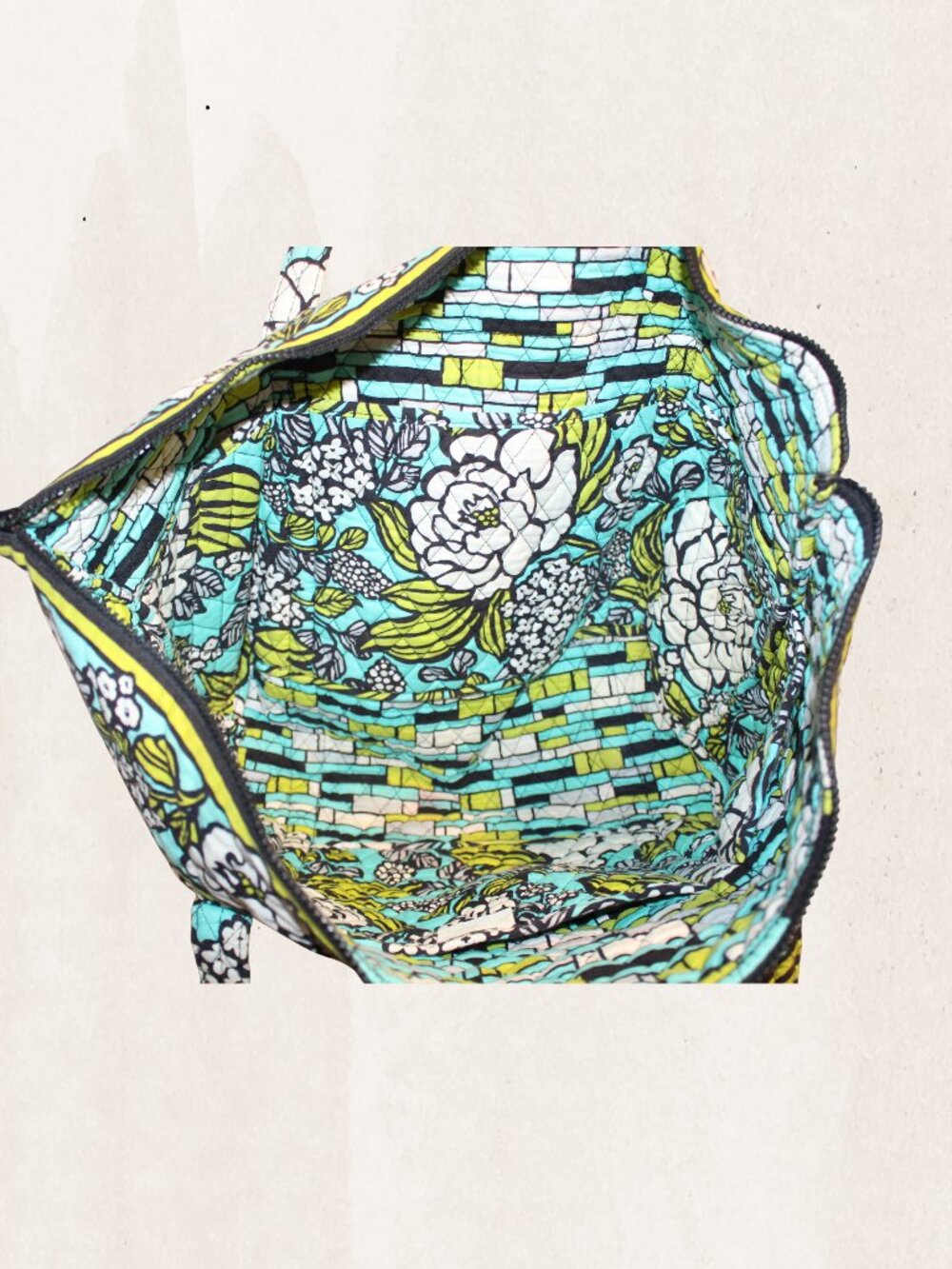 Vera Bradley "Island Blooms" Tote - Picture 2 of 2